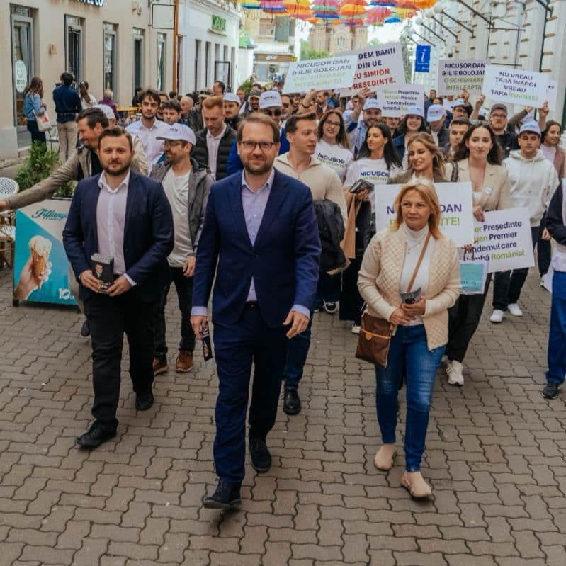 Dominic Fritz în campania electorală 2020